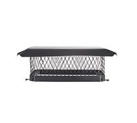 Shelter SC1318 Galvanized Steel Chimney Cap, Fits Outside Tile, 13" x 18"