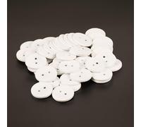 Shelver Coated Lead Penny Weights, Curtain Weights (50 x 13g / 25mm)