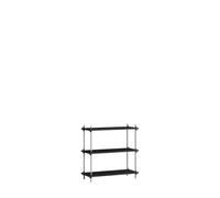 Shelving Classic Bookcase Black/Stainless Steel