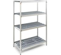 Shelving Unit 4 Tier 600kg 900x560x1680mm Aluminium DA-TS9056H