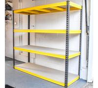 Shelving Unit - 400Kg Heavy Duty Trade Master Pro Storage Shelves/racking - 1.8M Wide