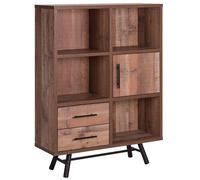 Shelving Unit ATLANTA 131 cm Brown