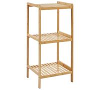Shelving Unit BAXLEY Bamboo Light Brown