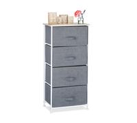 Shelving unit Storage Cabinet Lightweight Grey Finish Storage Unit Versatile