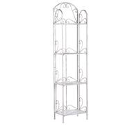 Shelving Unit VALDIVIA 40 cm 166 cm Metal White