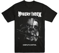 shem Misery Index Shirt Misery Index Complete Control Balck T-Shirt-L