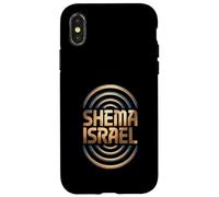 Shema Yisrael Israel in Hebrew Bible Case for iPhone X/XS