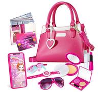 Shemira Play Purse for Little Girls, Princess Pretend Play Girl Toys for 3 4 5 6 Years Old,Birthday Gifts for Girls Age 3-5 4-6, Easter Gifts for Girls, Easter Basket Stuffers for Toddlers Girls