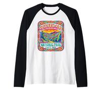 Shenandoah National Park 70s Style Raglan Baseball Tee