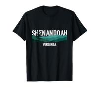 Shenandoah National Park Virginia Mountains Silhouette T-Shirt