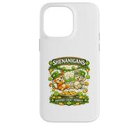 Shenanigan Certified Lucky Funny St Paddys Day Monkey Case for iPhone 14 Pro Max