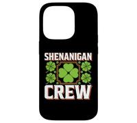 Shenanigan Crew Funny St Patricks Day Mom Kids Boys Girls Case for iPhone 14 Pro