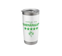 Shenanigan Five-Star Review St Patricks Day Stainless Steel Insulated Tumbler