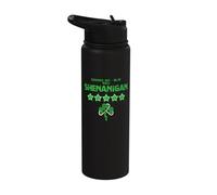 Shenanigan Five-Star Review St Patricks Day Stainless Steel Insulated Water Bottle