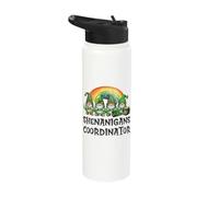 Shenanigans Coordinator Irish Gnomes - St Patricks Day Stainless Steel Insulated Water Bottle