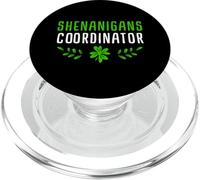 Shenanigans Coordinator | Saint Irish Pats St Patrick's Day PopSockets PopGrip for MagSafe