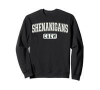Shenanigans Crew Varsity Letters St. Patrick's Day Sweatshirt