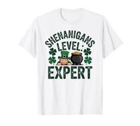 Shenanigans Expert Funny St Pats Day for School Teacher T-Shirt