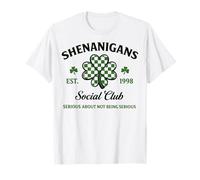Shenanigans Social Club Serious About Fun 1998 T-Shirt