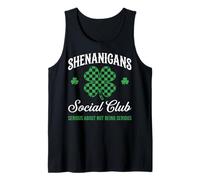 Shenanigans Social Club Serious About Not Being Serious Tank Top