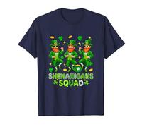 Shenanigans Squad Three Cute Irish Men Bow Tie Patrick's Day T-Shirt