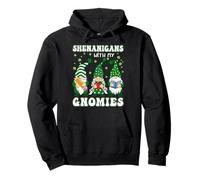 Shenanigans With My Gnomies St. Patricks Day Gnomes Teacher Pullover Hoodie