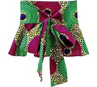 Shenbolen Women African Print Dashiki Tradition Waist Belts One Size - - One Size