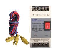 Shengbowi Automatic Water Level Controller Liquid Level Sensor & Pump Float Switch Water Tank Level Controller 3 Probes Wide Voltage AC DC 220V Overload Protection 4 Modes