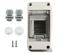 Shengbowi Distribution Protection Box MCB 3 Way IP65 Waterproof DIN Rail Mounted Indoor & Outdoor Electrical Enclosure Consumer Unit Surface-mounted Circuit Breaker Boxes