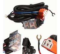 Shengbowi H4 Headlight Relay Harness Wiring Kit 2 Lights12V 80A Waterproof