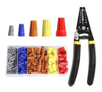 Shengbowi Wire Nuts Connectors Insulating Insert Twist Electrical Spring Portable Caps Quick Connection Colorful Caps Electrical Splice Splice Connector Kit