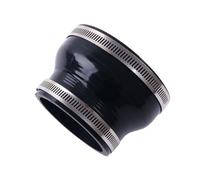 SHENGG 1PC Straight Reducer Hose Silicone Coolant Tube Intercooler Connector Pipe ID 63mm-102mm 2 Clamps(ID64-80mm 3PLY)