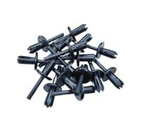 SHENGG 30pcs MWC9918PMA, AFU1075 Front Door Card Clips for Auto Plastic Fastener Accessories Black