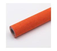 SHENGG Large Size Suede Self-adhesive Fabric Repair Patch Adhesive Synthetic Velvet Cloth Leather Tape Car Interior Door DIY Decoration(Orange,200x150cm)