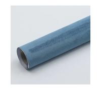 SHENGG Large Size Suede Self-adhesive Fabric Repair Patch Adhesive Synthetic Velvet Cloth Leather Tape Car Interior Door DIY Decoration(Light blue,50x150cm)