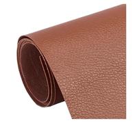 SHENGG Self-adhesive Leather for Car Interior Repair Patches Large Size PVC Fabric Stickers Carinterior Sofa Home Refurbishment(Brown,50x137cm)