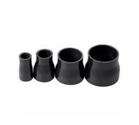 SHENGG Silicone Tube Hose Straight Reducer Big to Small Connector Car Intercooler Turbo Intake Pipe Coupler Black ID25mm 32mm(ID76-80mm 3ply)