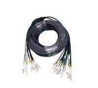 SHENGJIELIU TPU armored optical cable, OM3-300 multi-mode, 2/4/6/8/12 cores, LC-LC, SC, FC, ST, UPC, flexible fiber optic patch cord, FTTH, 200m(2-core LC UPC-LC UPC)
