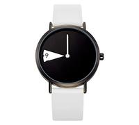 SHENGKE Creative Watch Ultra-Thin Strap Casual Fashion Quartz Minimalist Watch Blackwhite