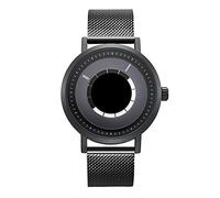 SHENGKE SINOBI Business Watches Men Fashion Original Design Watch Men Steel Mesh Men's Watch Clock Relogio Masculino Creative Wristwatch, S9800G-Black, sport