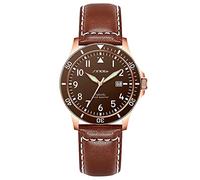 SHENGKE SINOBI Men’s Sport Watches Luminous Wristwatches for Men with Calendar Date Water Resistant Easy Read Casual Watch Men (Brown)