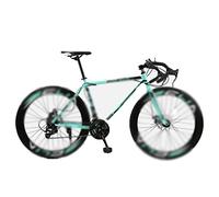SHENGMIAOHE Bikes Road Bike Fixed Gear Bicycle Men and Women Speed Bender Racing Disc Brake Bicycle 26 inch 60 Adult Racing
