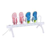 SHENGMIAOHE Boot Dryer,Shoe Dryer,Stable Household Intelligenttat Electric Boot Warmer Dryer Shoe Dryinghine Shoe Drying Rack with 8 Hooks for Home