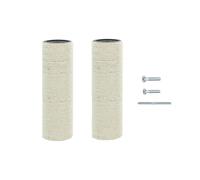 SHENGOCASE Cat Tree Tower Accessories Post Pole Replacement Parts, 5.9" L, Ø 2.75", M8 Bolt, 2-Pack