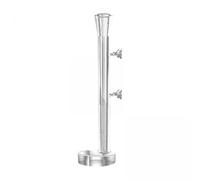 ShengQuanHao 2x Aquarium Feeding Tube with Round Feeding Tray, Versatile Transparent Feeding Tube for,