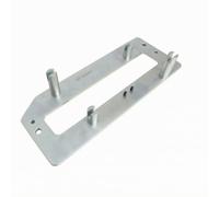 ShengQuanHao Valve Fixture for Alignment Heavy Duty Carbon Body Positioning Tool with Four Cylindrical Locating Posts Secure Fasteners and Central Cutout Suitable for Garage Use