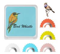 SHENGSEN Bird Whistle Toys 5 Colors 5 PCS,Warbler Original Magic Bird Caller Tongue,Oral Stunts Tricks Gag Tweeting Noisemaker Toys for Gift