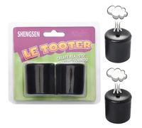SHENGSEN Novelty Squeeze Pooter Fart Machine Funny Le Tooter Prank Farting Noise Maker for Joke Children's Day Party Gift Toy