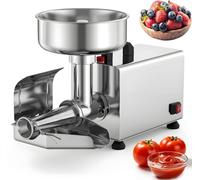 SHENGSHIYU Commercial Electric Tomato Strainer Machine, 20-60kg/H