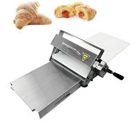 SHENGSHIYU Dough Sheeter Stainless Steel,Home/Commercial Dough Sheeters,Multiple Thickness Settings for Bread,Cookies,Pizza,Folding Manual Dough Sheeter RS101